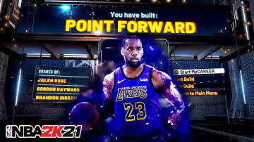 NEW SPEEDBOOSTING POINT FORWARD BUILD GETS CONTACT DUNKS IN NBA 2K21! BEST DEMIGOD BUILD IN NBA2K21!
