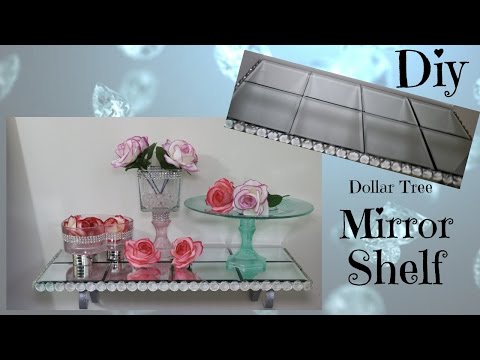 dollar-tree-diy-mirror-shelf-|-home-decor