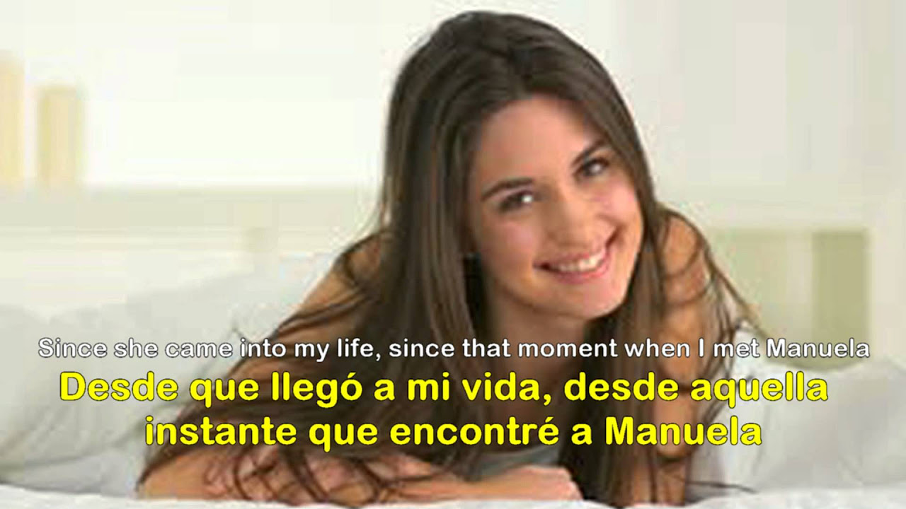 Manuela ( 1974 ) - JULIO IGLESIAS - Lyrics + English Subtitles