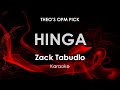 Hinga Zack Tabudlo Karaoke mp3