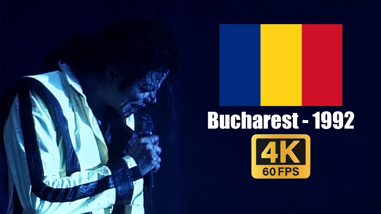 Michael Jackson | Thriller - Live in Bucharest, 1992 (4K Remaster