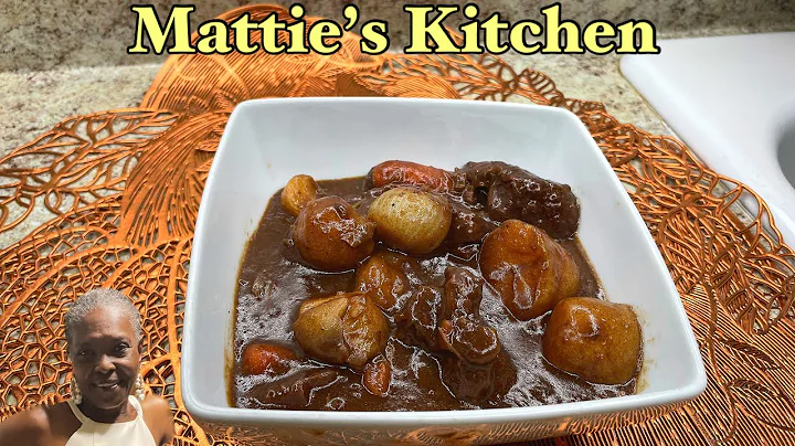 The World's Best Beef Stew Recipe | Old Fashion Beef Stew | Mattie's Kitchen