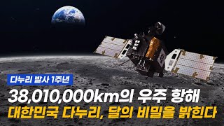 대한민국이 촬영한 처음 본 달의 모습🌕 다누리가 보내온 2,576장의 사진, 숨겨져 왔던 달의 비밀을 밝힌다! 대한민국 최초 달 탐사선 다누리 발사 1주년