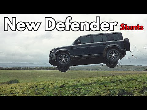 All New 2020 Land Rover Defender Stunts | 2020 Land Rover Defender ...