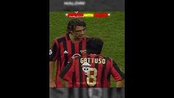 Gattuso vs Everyone + Maldini ☠️