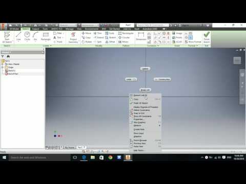 How to get the center point back in Inventor