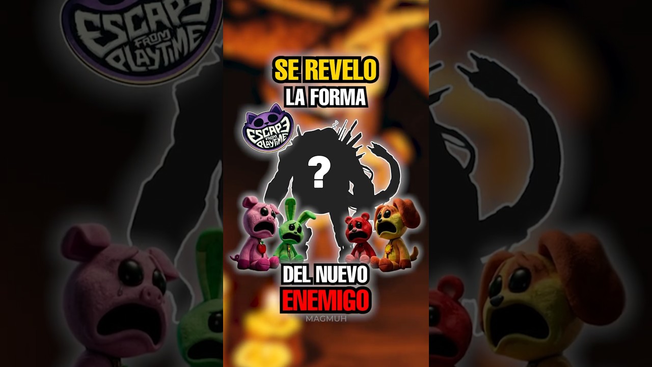 SE REVELÓ LA FORMA DEL NUEVO ENEMIGO EN ESCAPE FROM PLAYTIME 😱👀