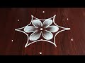 2 beautiful daily kolams 53 dots easy rangoli