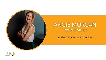 Angie Morgan - Leadership Keynote Speaker - Promo Video