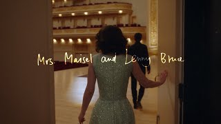 mrs. maisel and lenny bruce [midge \& lenny] | the very thing you’re best at hurts the most