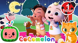 Farmer in the Dell + More CoComelon Animal Nursery Rhymes & Kids Songs | Dance Party Mix!