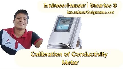 Endress + Hauser Smartec S | Conductivity Meter | Calibration | Adjustment | Tagalog Tutorial