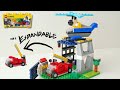 Building a LEGO Fire engine, helicopter and fire station using Classic 10696 (Alternate build)