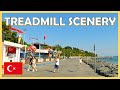 Seaside Turkish Run | Treadmill Workout Scenery | Virtual Running Videos | 1 Hour Virtual Run