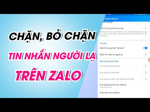 Cách chặn và bỏ chặn tin nhắn từ người lạ, bạn bè trên Zalo nhanh nhất mới 2023