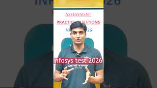 Infosys test questions 2026