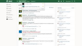 Schoology: New Course Dashboard