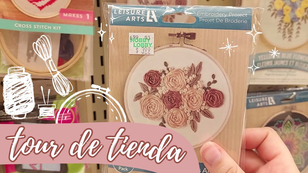 Un pequeño tour de las tiendas de manualidades cercanas a nuestro hogar 🧵🛒 #bordandounpoquito