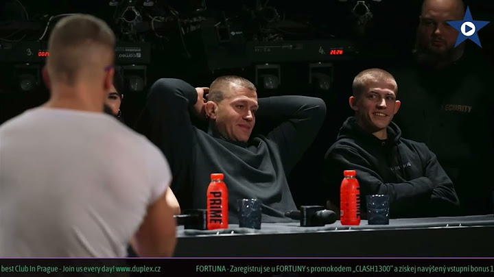 Žralok vs Baba Jaga Mikulášek na tiskové konferenci Clash of Stars!!!