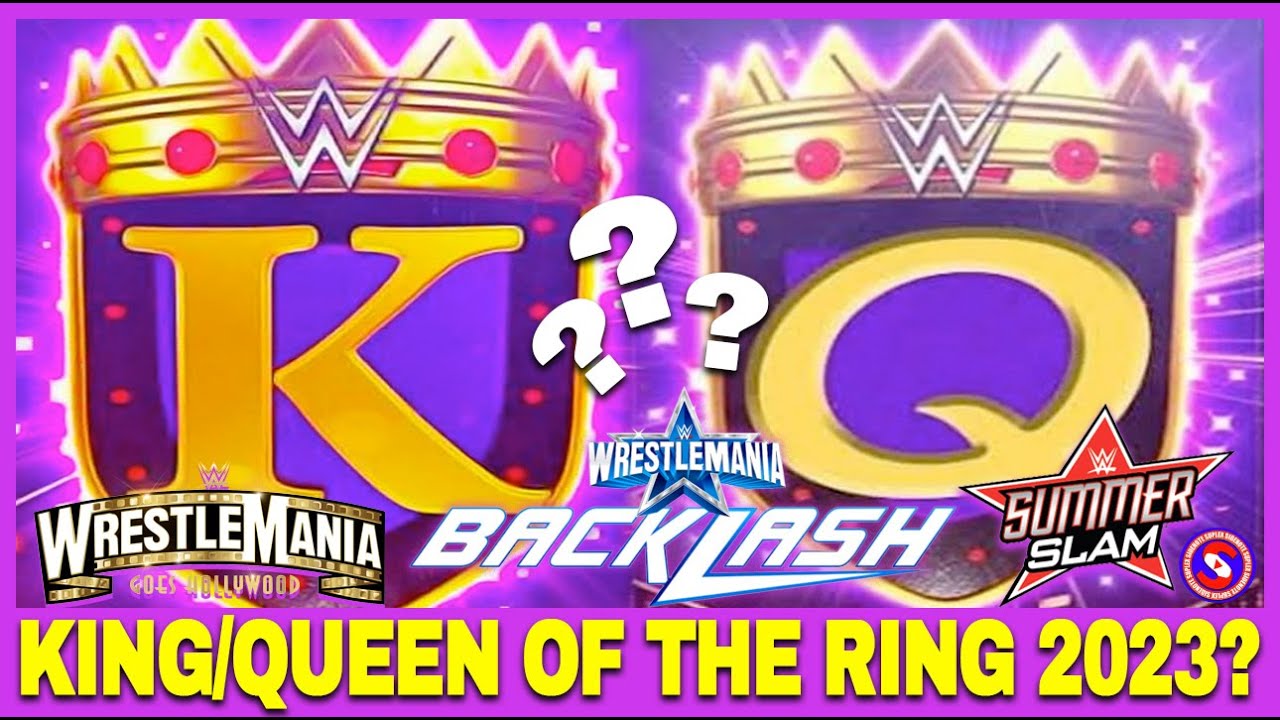 WWE King Of The Ring Custom Match Card 2019 By VR by VRENDERSWWE on  DeviantArt