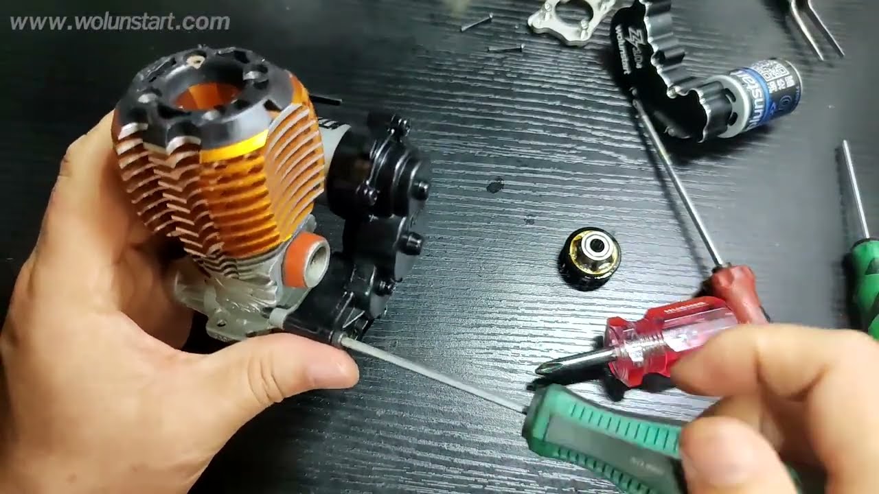 Savior for Losi 3.4 Starter! Wolunstart Custom Gear Install – Step-by-Step to Revive It