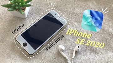 iOS 26 Beta 3 on iPhone SE 2020 | review & some bugs