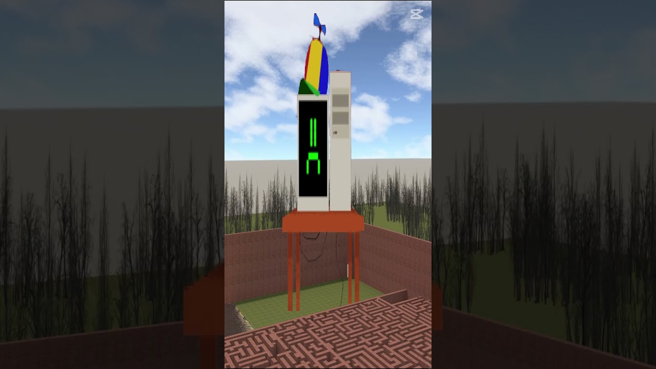 Sprunki Mr Fun Computer In Maze Gmod Nextbots