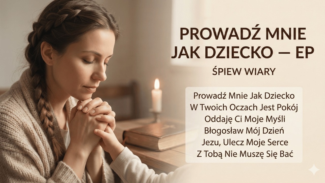 ŚPIEW WIARY — Prowadź Mnie Jak Dziecko | EP (6 Hymnów) | Cicha Ufność i Pokój