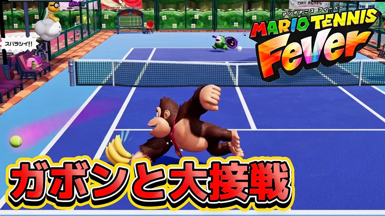 This Gabon is tough, and ranked B+ [Mario Tennis Fever] - YouTube