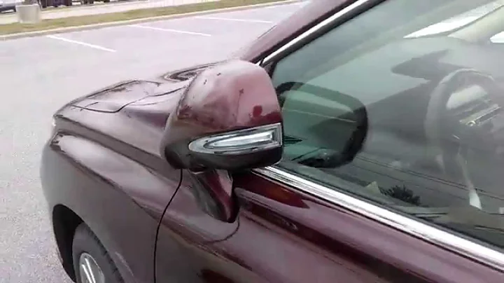 Lexus RX350 - Power Folding Mirrors Auto mode