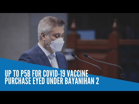 Up to P5B for COVID-19 vaccine purchase eyed under Bayanihan 2