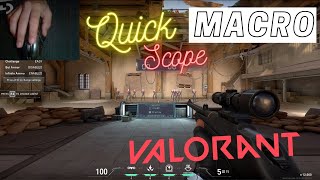 VALORANT MARSHAL Quick Scope Macro LOGITECH