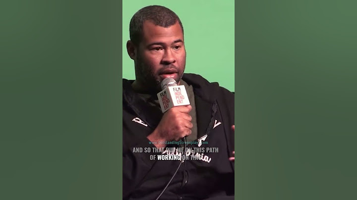 The BEST WAY to IMPROVE as a WRITER - Jordan Peele advice