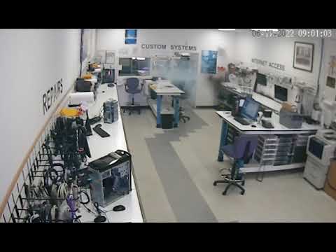 Macbook Pro Battery Explodes While Removing