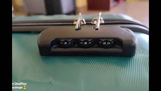 How To Unlock Trolley Bag Forgotten Password -J2C....