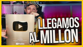 ¡SOMOS UN MILLÓN! - MI UNBOXING DEL BOTÓN DE ORO DE YOUTUBE -