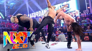 North American Title Ladder Match Opponents Size Each Other Up Wwe Nxt March 29 2022