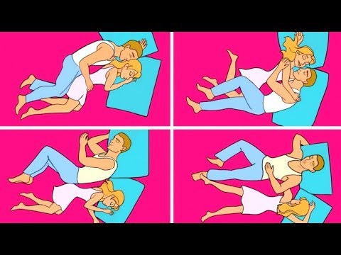 Vídeo: Posições De Dormir Para Dois - O Que Elas Dizem Sobre Seu Relacionamento