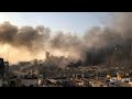 LIVE: The scene of a deadly massive explosion in Lebanon's capital Beirut