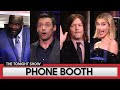 Tonight Show Phone Booth with Shaquille O’Neal, Hugh Jackman, Hailey Bieber and More