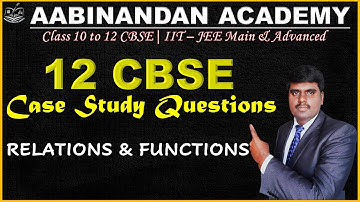 Case Study Question class 12 CBSE Maths || Previous Year Case Study Questions || Board exam 2024