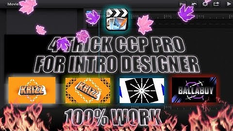 TUTORIAL  // 4 TRICK CCP IN ANDROID 100% WORK + LINK POWER DIRECTOR PRO