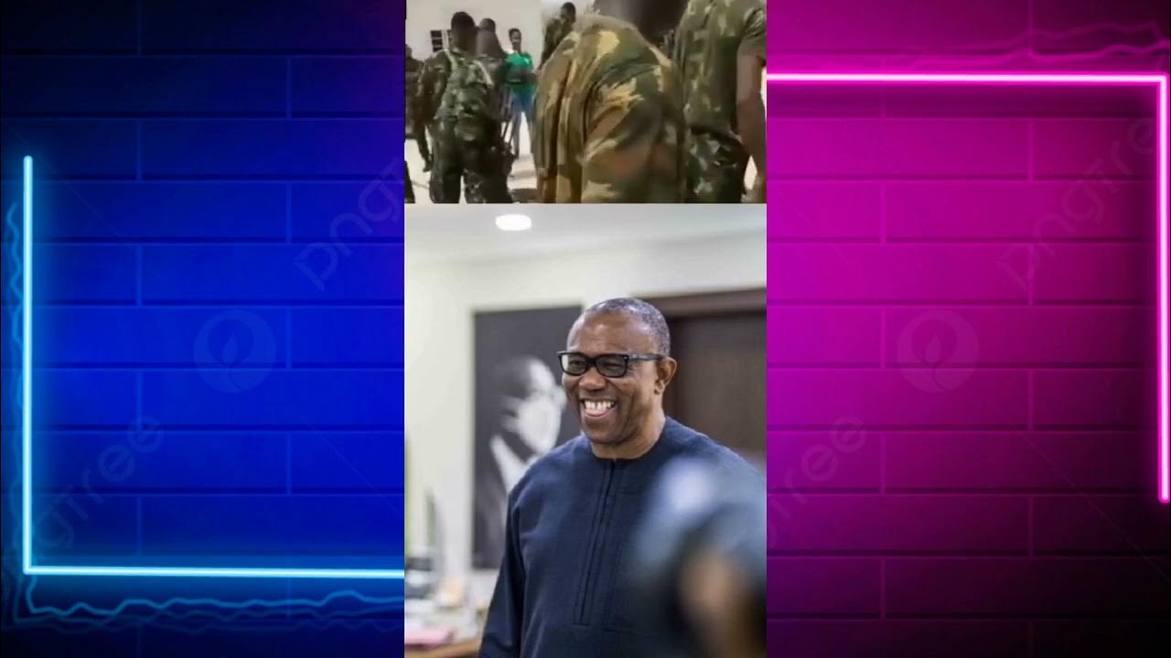 Obasanjo storms INEC collection center in Abuja with original results of the 36 state in nigeria