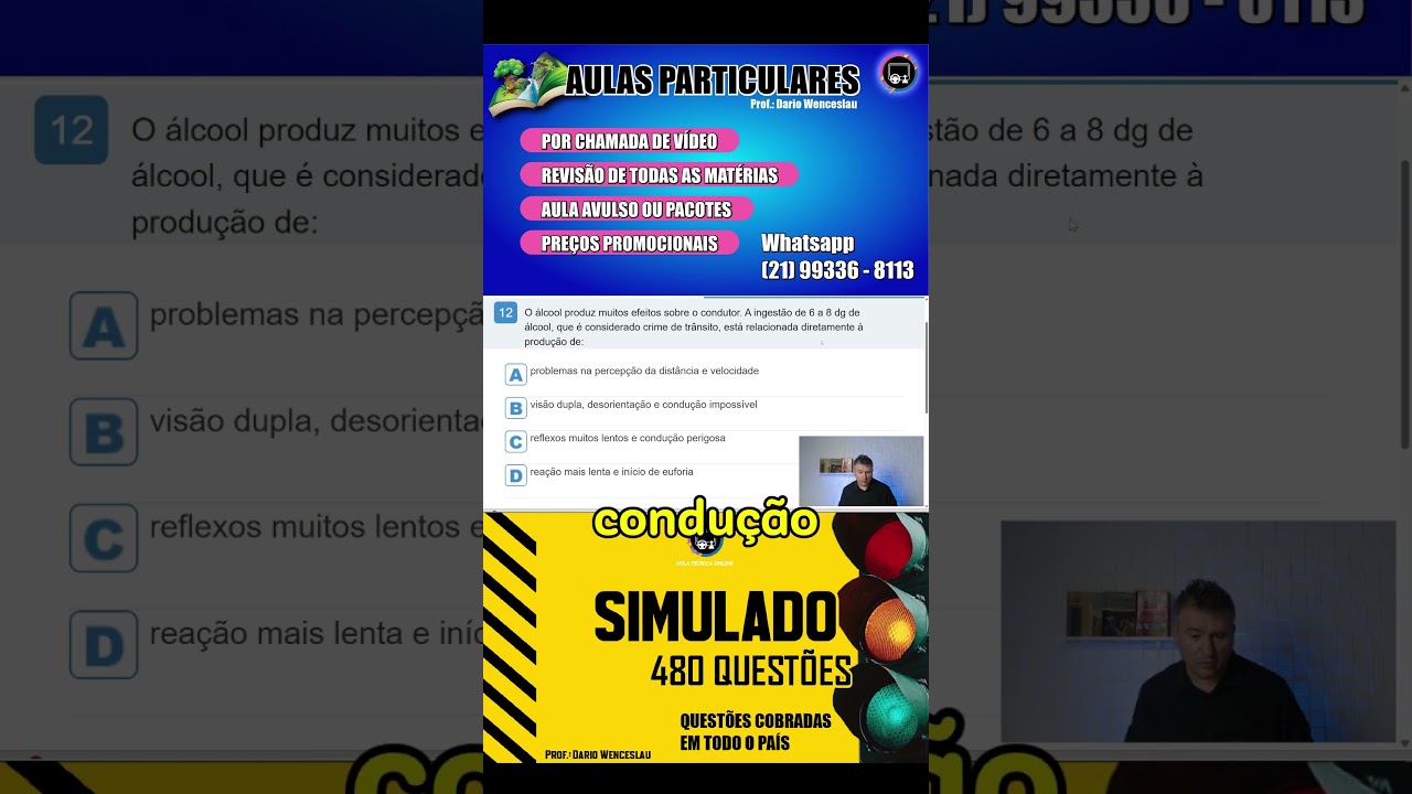 QUESTÃO DE DIREÇÃO DEFENSIVA