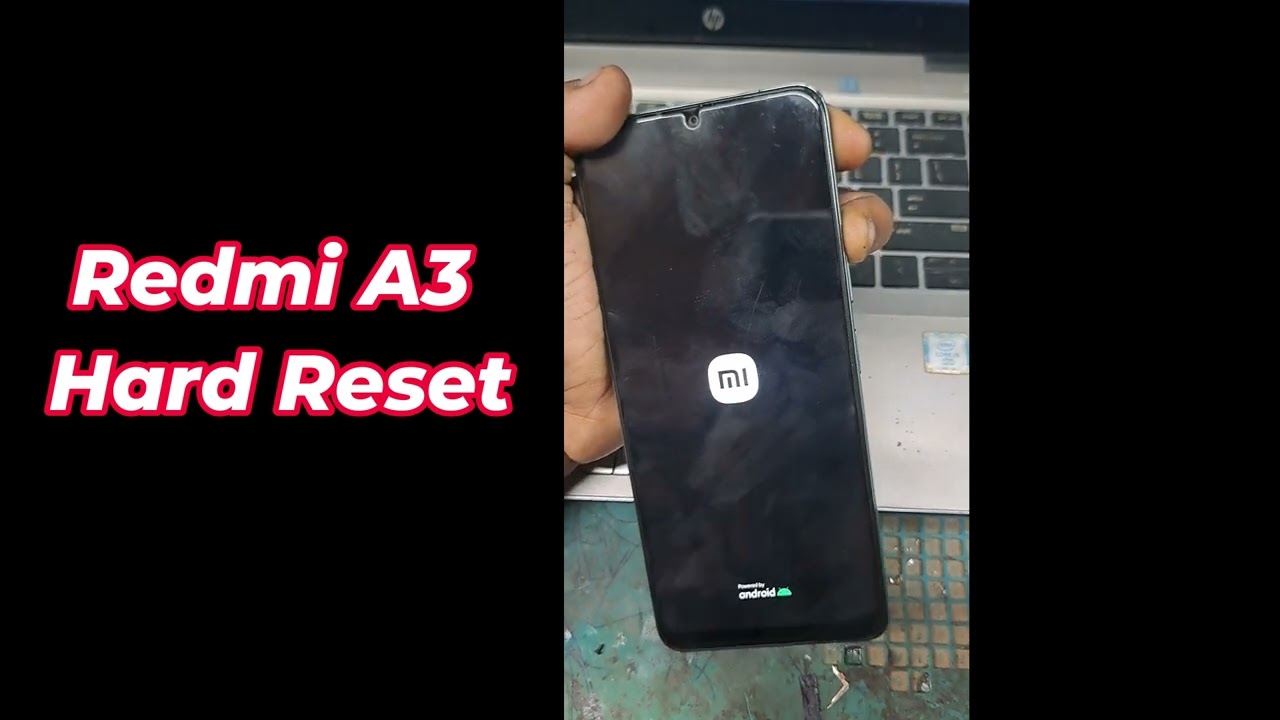 Redmi A3 Hard Reset / Screen Lock remove redmi A3