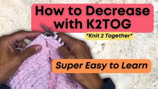 Celebrity 🧶 How to K2TOG (Knit Two Together) | Easy Decrease Stitch for Beginners Wealth