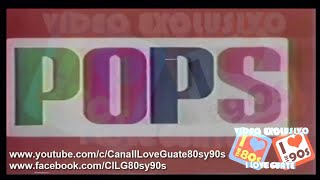Anuncio Helados Pops 90s