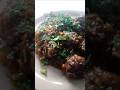 street stylish special veg Manchurian dry #food #cooking #recipe #shorts..