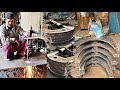 How Sami Truck Trailer Axle Suspension Hanger are Made || Leaf Spring Equalizer Production