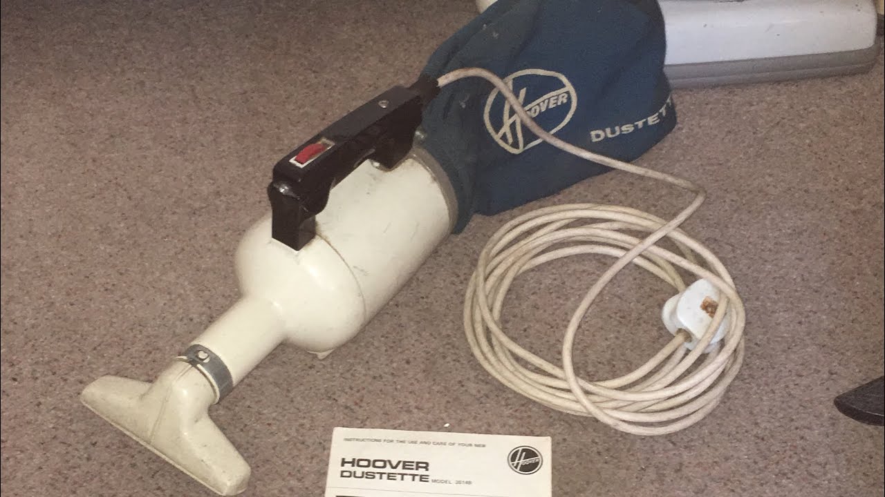 Dustettes Vintage hoover dustette unboxing and first look - YouTube